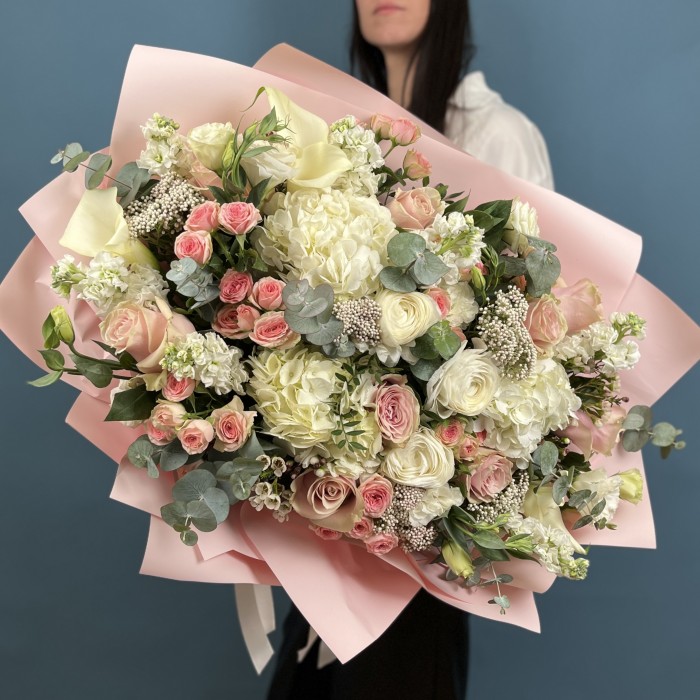 Авторский Букет Тайна розового сада